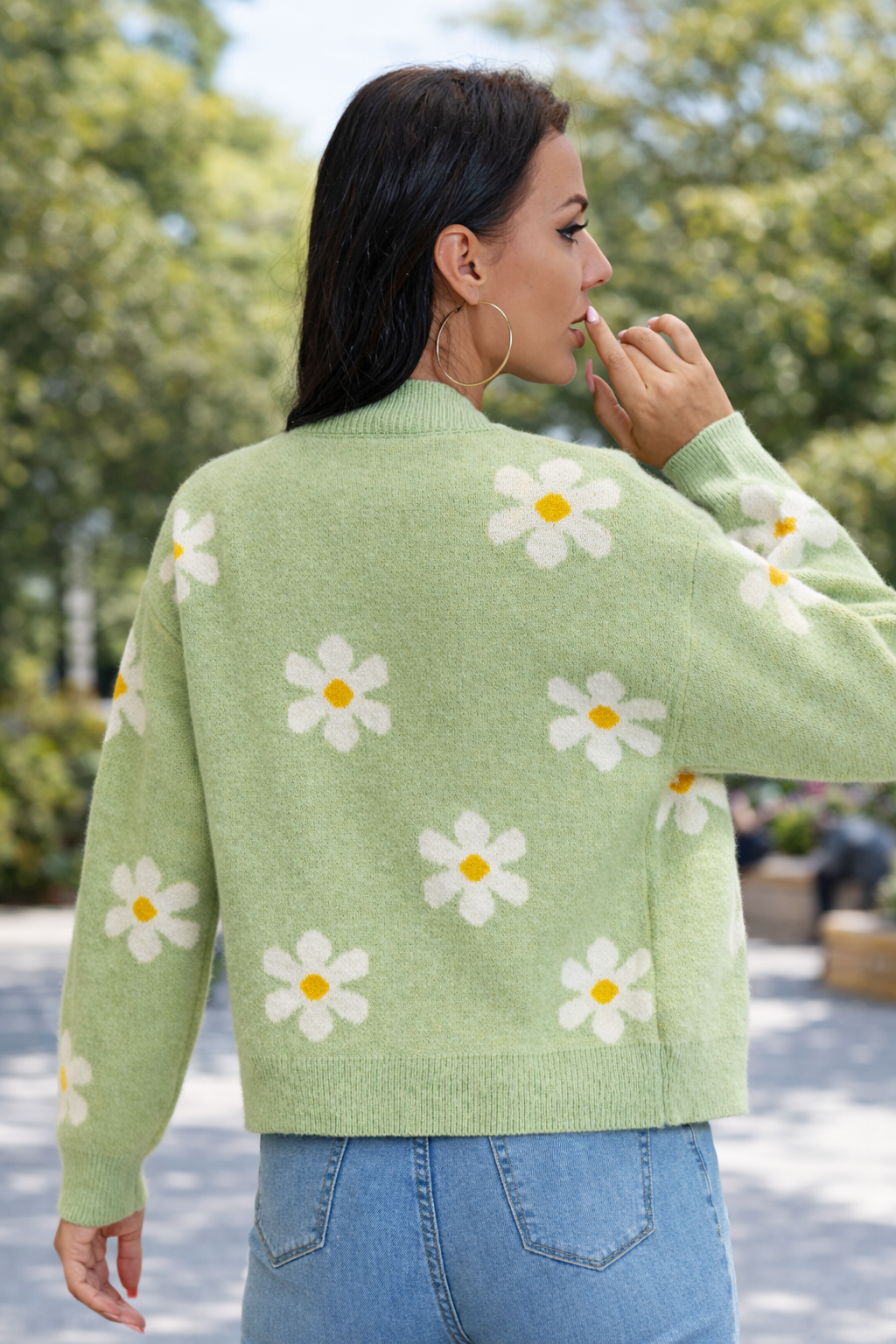 Lumi | Daisy Knit Button Cardigan