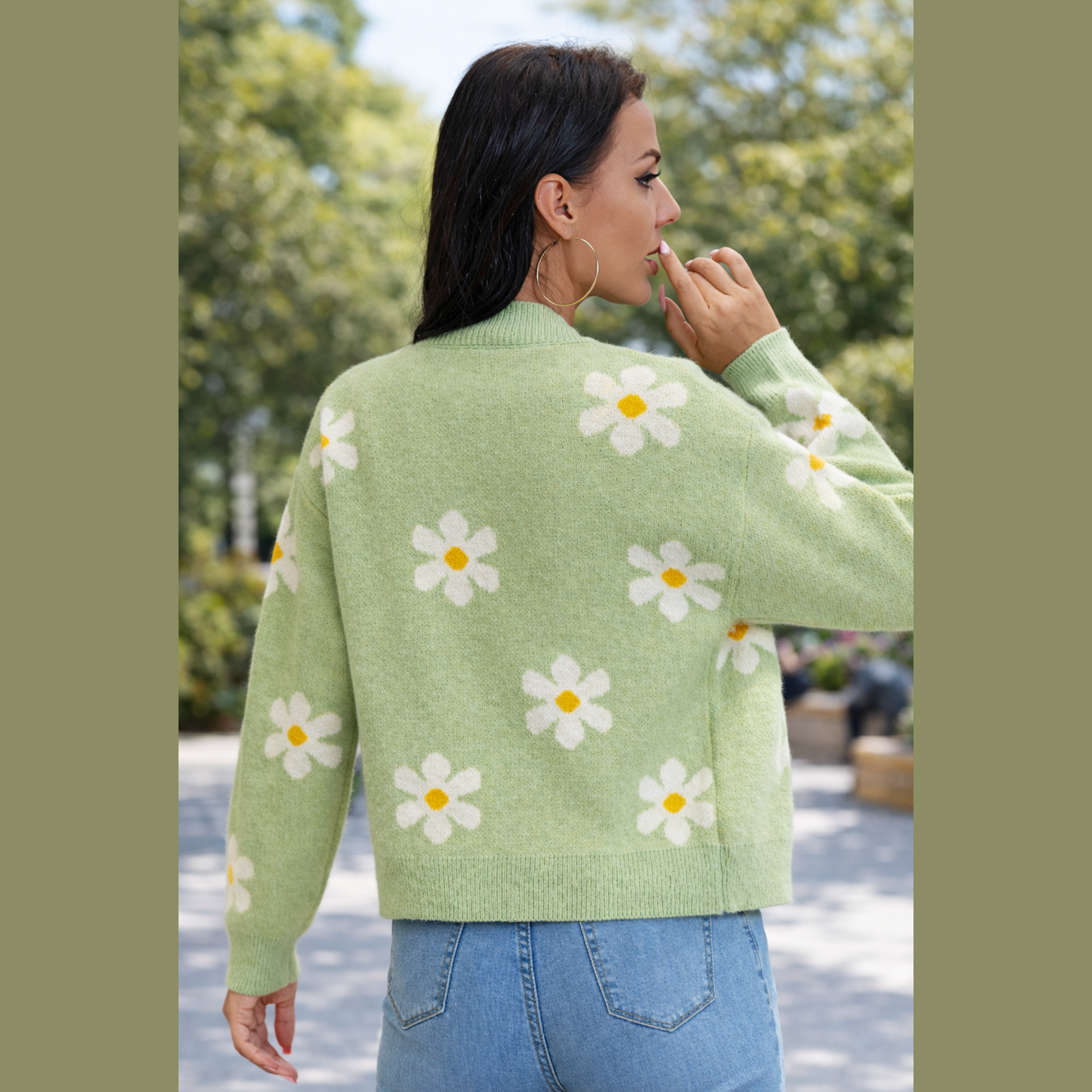 Lumi | Daisy Knit Button Cardigan