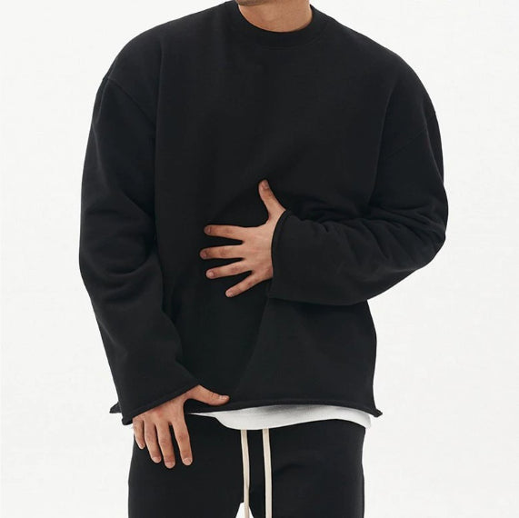 Noah – Men’s Loose Round-Neck Pullover Sweater