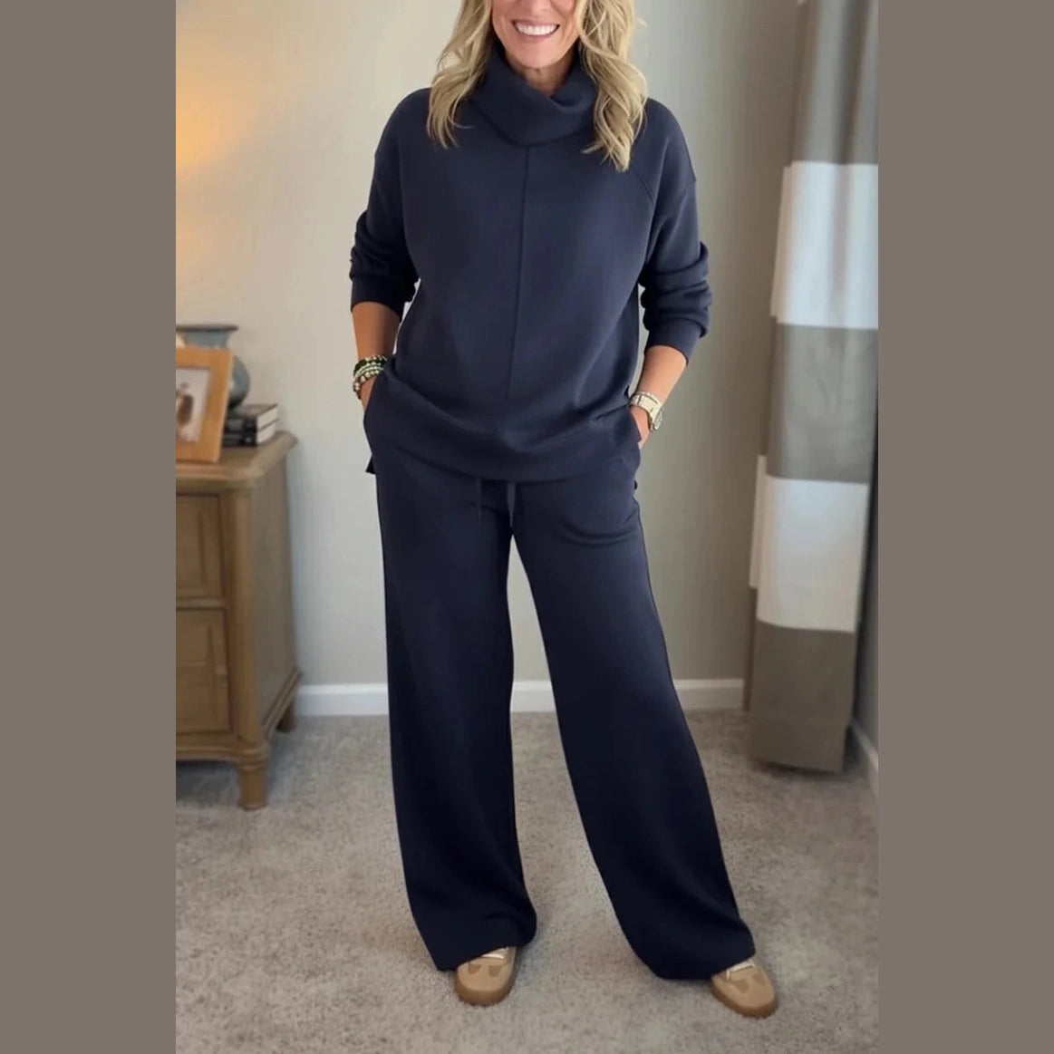 Mila | High-Neck Lounge Set