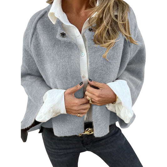 Iris | Batwing Cropped Cardigan Jacket