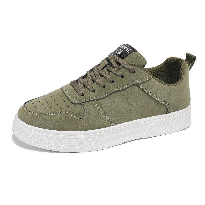 Leo – Men’s Lace-Up Casual Round-Toe Sneakers
