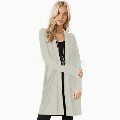 Carys | Longline Open-Front Cardigan