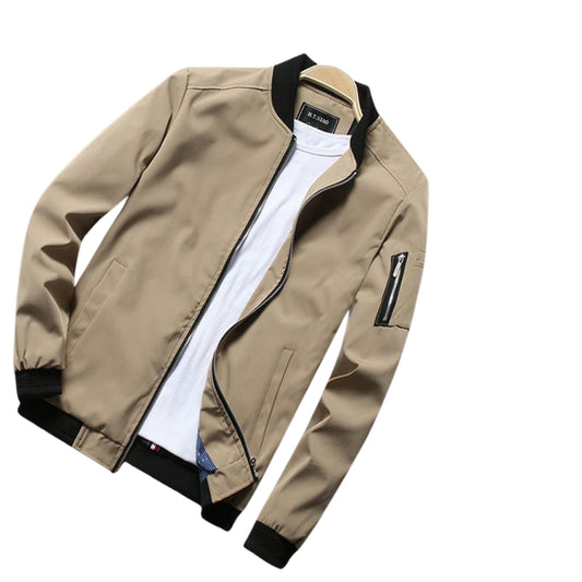 Ryan | Casual Zip Baseball Jacket