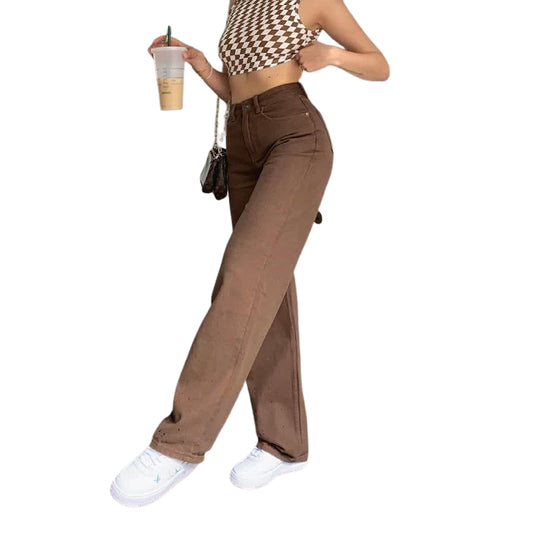 Sofia | High-Waisted Straight Jeans