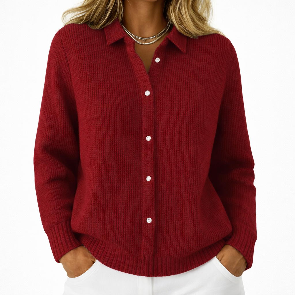 Luna | Button-Up Knit Cardigan