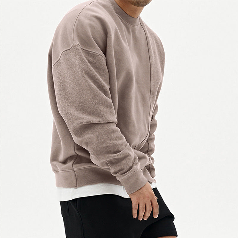 Noah – Men’s Loose Round-Neck Pullover Sweater
