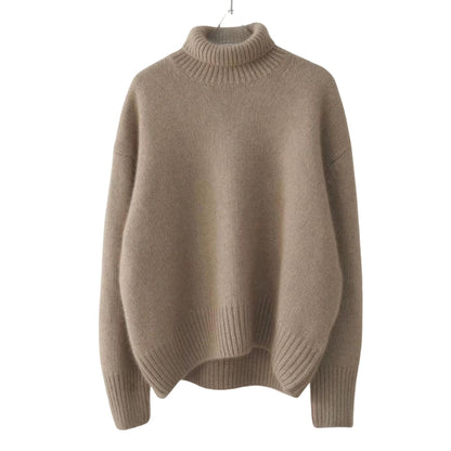 Naomi | Relaxed Turtleneck Knit Sweater
