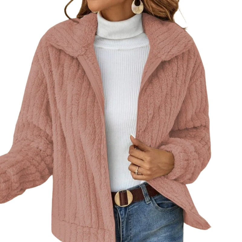 Arden | Cropped Fleece Jacket