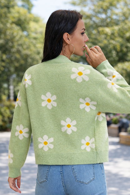 Lumi | Daisy Knit Button Cardigan