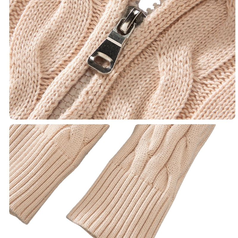 Victor | Half-Zip Cable Knit Sweater