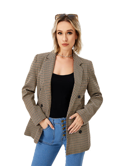 Blair – Women’s Double-Breasted Office Blazer Jacket