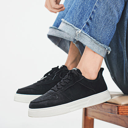 Leo – Men’s Lace-Up Casual Round-Toe Sneakers