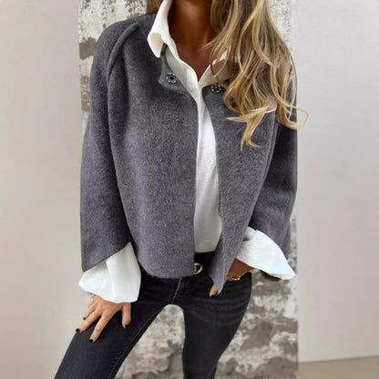 Iris – Batwing Sleeve Cropped Cardigan Jacket