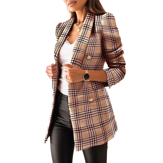 Celeste | Double-Breasted Blazer Coat