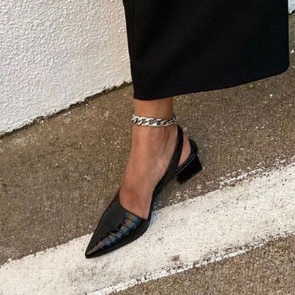 Marin | Orthopaedic Slingback Mid Heels
