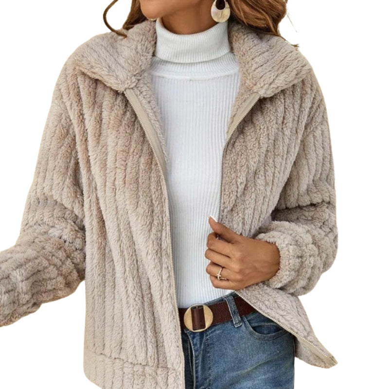 Arden | Cropped Fleece Jacket