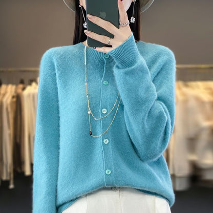 Elin | Merino Wool Button Cardigan