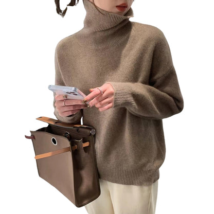 Naomi | Relaxed Turtleneck Knit Sweater