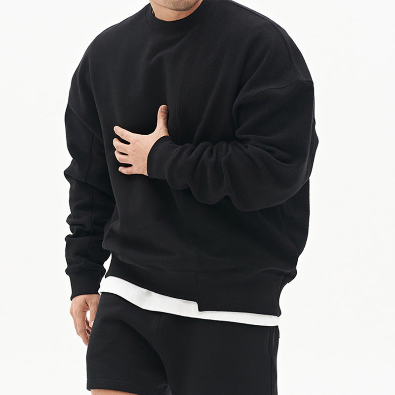 Noah – Men’s Loose Round-Neck Pullover Sweater