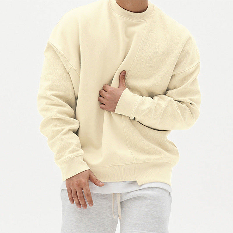Noah – Men’s Loose Round-Neck Pullover Sweater