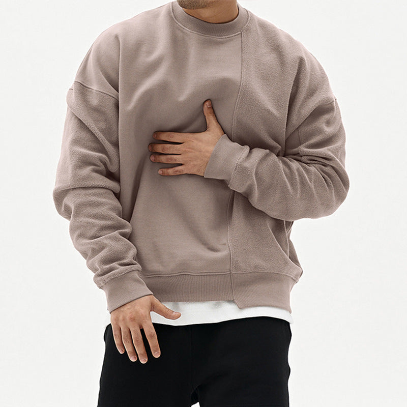 Noah – Men’s Loose Round-Neck Pullover Sweater