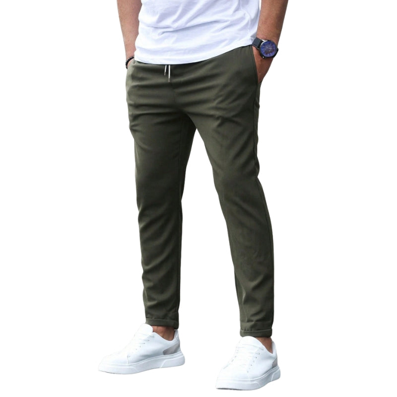 Lucas | Drawstring Slim-Fit Casual Trousers