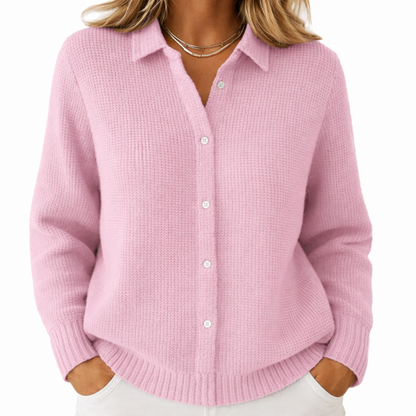 Luna | Button-Up Knit Cardigan