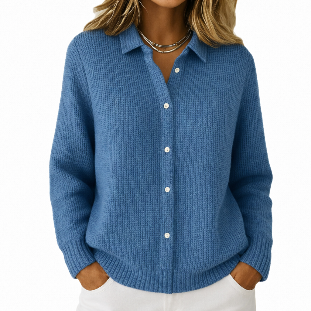 Luna | Button-Up Knit Cardigan