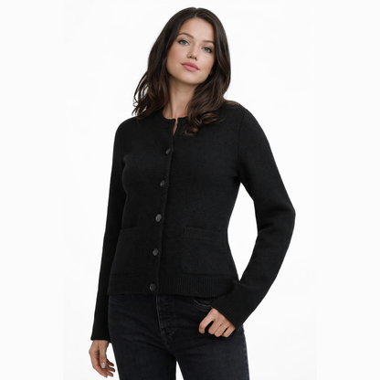 Selene | Soft Chenille Button Cardigan