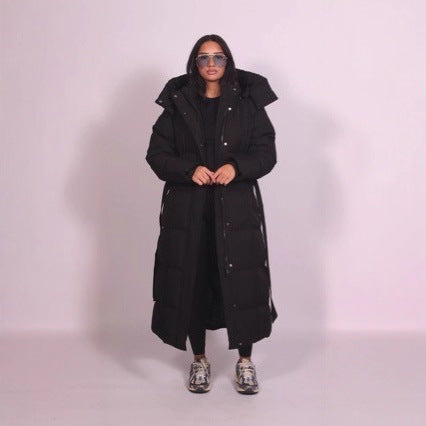 Lina – Petite A-Line Winter Coat with Pockets
