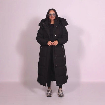 Lina – Petite A-Line Winter Coat with Pockets