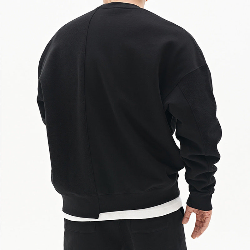 Noah – Men’s Loose Round-Neck Pullover Sweater