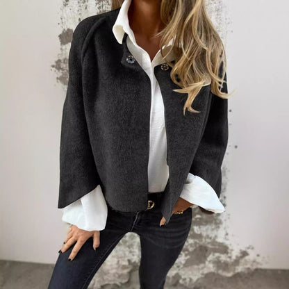 Iris – Batwing Sleeve Cropped Cardigan Jacket