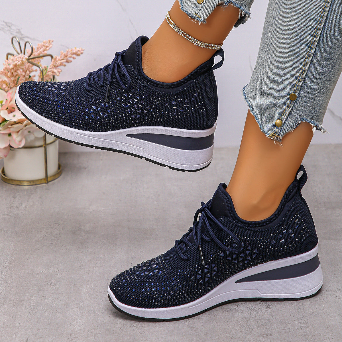 Seraphina | Orthopedic Wedge Sneakers
