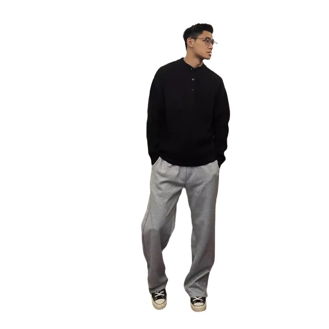 Henry – Old-Money Style Round-Neck Pullover Sweater for Men