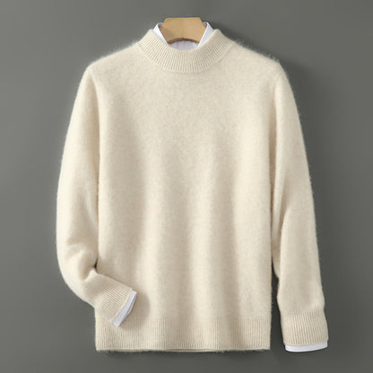 Ethan – Men’s Half Turtleneck Loose Pullover Sweater