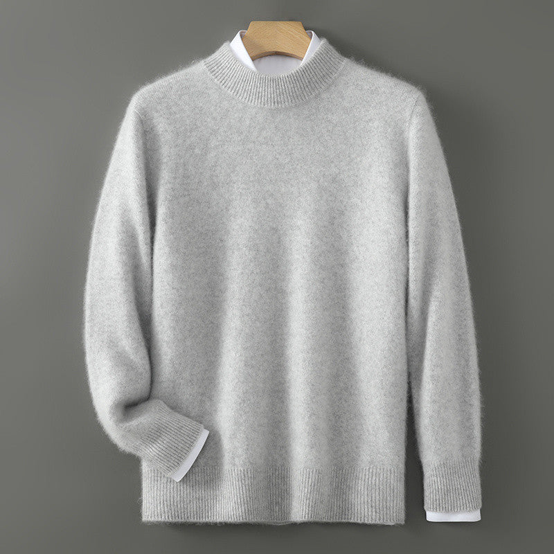 Ethan – Men’s Half Turtleneck Loose Pullover Sweater