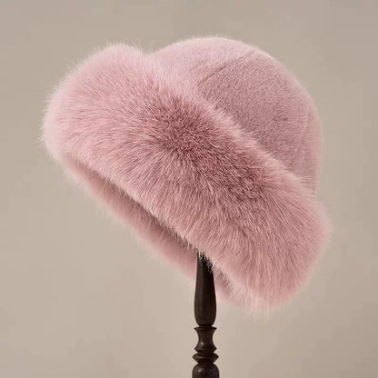 Celeste | Plush Winter Bucket Hat