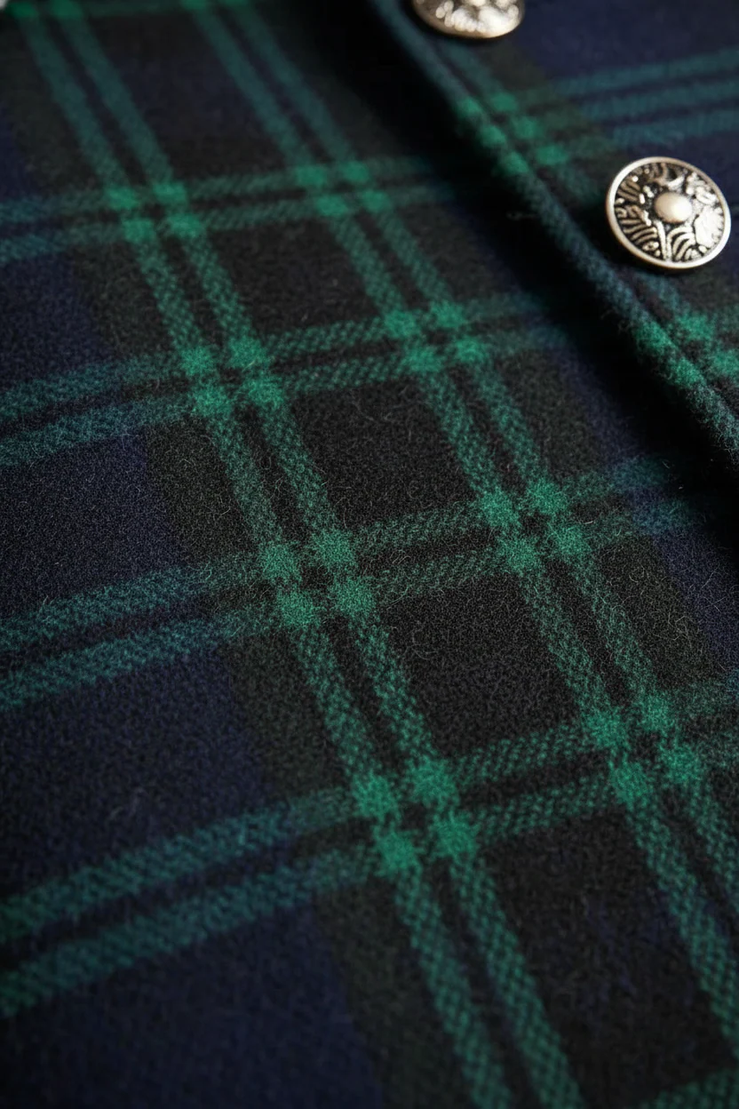 Rowan | Plaid Longline Coat